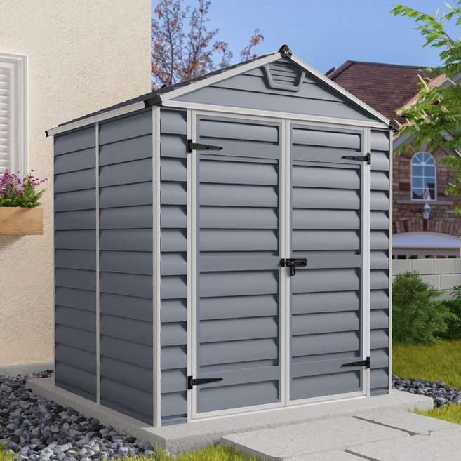 캐노피아 바이 팔램 스카이라이트 6x5 조립식 창고 간이 농막 전원주택창고 야외창고 유치원창고