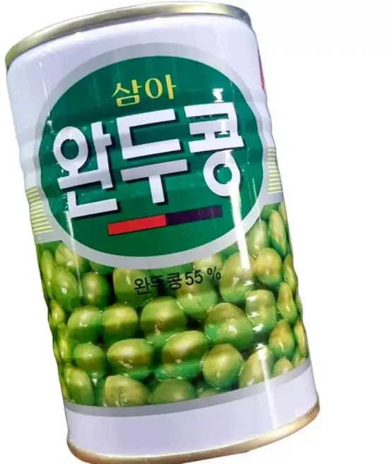 삼아씨에프 완두콩캔 원터치 400g 24개 통조림, 1개