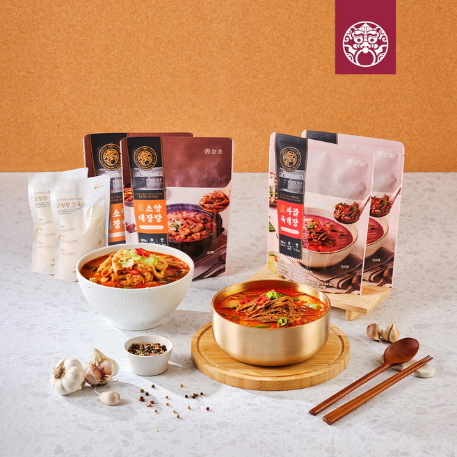 [한촌설렁탕] 더블랙 진육수 매운맛 선물세트, 1개