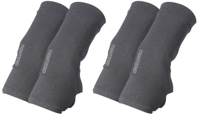 타이트엔드 XFIT 암스5 아쿠아쿨 손토시 좌우 2세트, 그레이, 2개