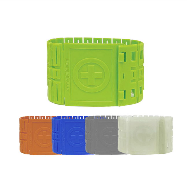 로하스각반 1세트(낱개2개) 안전각반 반영구적 우레탄재질 땀에젖지않는 4가지색상 건설현장 작업자 바지걸림방지 사고예방 현장작업자, 1개, 그레이(회색)