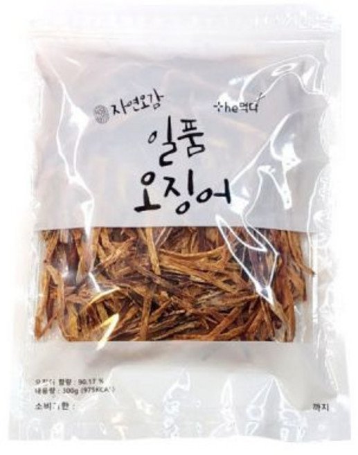 더먹다 일품 오징어 300g 맥주 마른 안주, 1