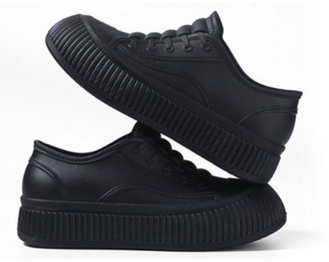 TIMEPURE 얕은 목 두꺼운 밑창 장화 여성용 패션 레인부츠 신상품 로우탑 비옷 미끄럼 방지 방수 주방 작업용 고무 신발 성인용