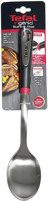 테팔 인지니오 스테인리스 스틸 서빙 스푼, 혼합 색상, 1개