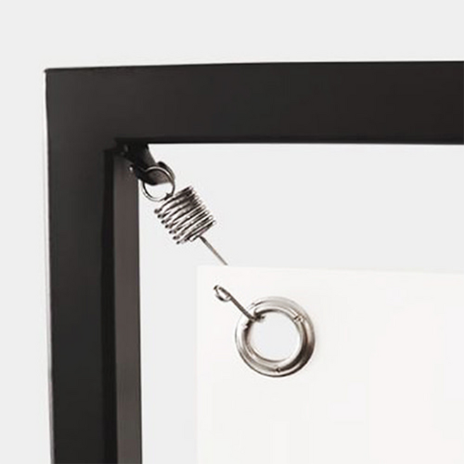 철제배너 스틸배너 고급형 스프링 부속품 철제고리 스프링, A형1세트(8개)