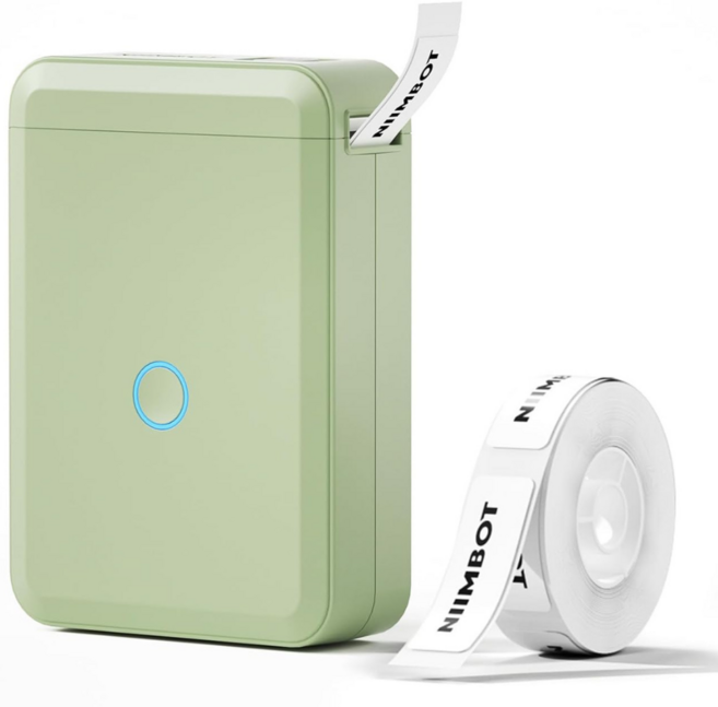 시노링크 무선 라벨 프린터, D110그린, 1개