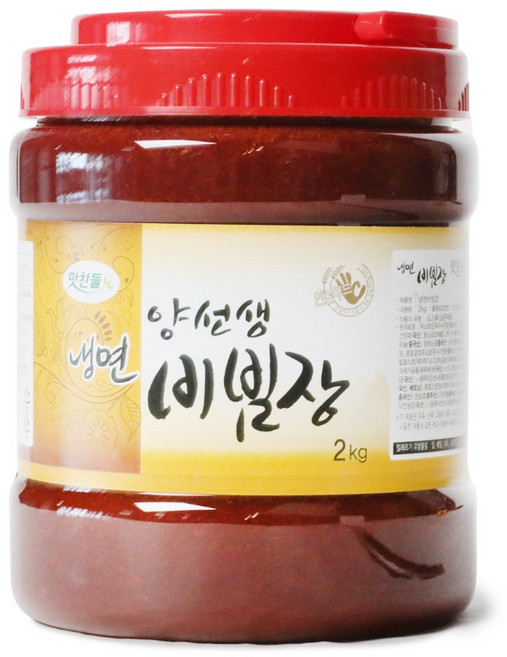 맛찬들 양선생 냉면비빔장 2kg, 2개