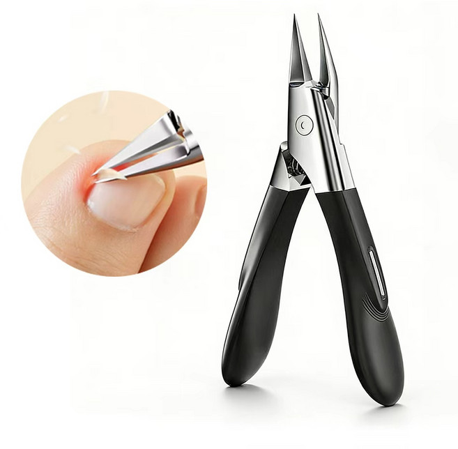 오웨테 3세대 네일 니퍼, 1개, 블랙A