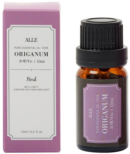 알레 퓨어 에센셜 오일 백프로 오레가노, 10ml, 1개
