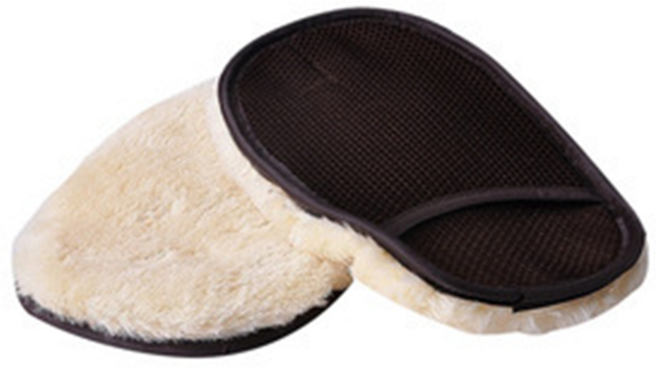 羊毛洗車手套, 單面毛絨, 1個