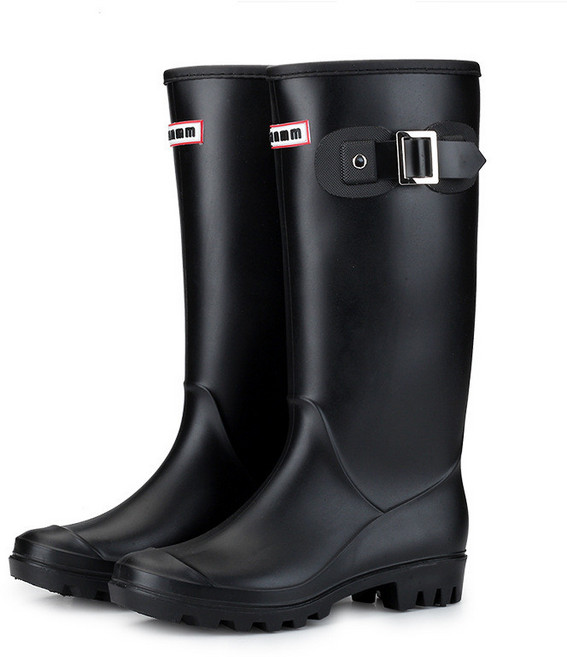 高筒時尚雨靴，防滑耐磨，適合多種場合