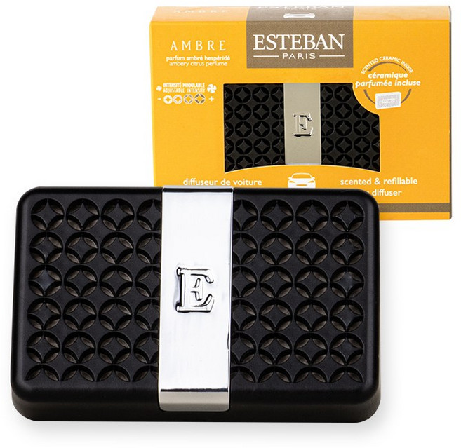 에스테반 명품 차량용 방향제 송풍구형, 앙브르, 1개