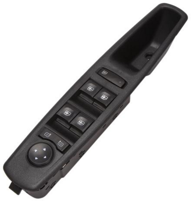 자동차 앞 왼쪽 전기 마스터 파워 윈도우 스위치 르노 플루언스 L30 메간용 254000008R, 한개옵션0, 1개