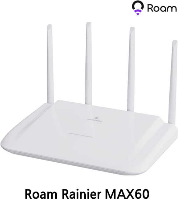 Roam 롬 공유기 와이파이 채굴기 라우터, Roam Rainier MAX60, 1개