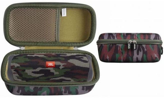 하드 트래블 케이스 JBL 플립 5 / 6 7 방수 휴대용 블루투스 스피커 (카모)에 맞습니다, Camouflage, 위장