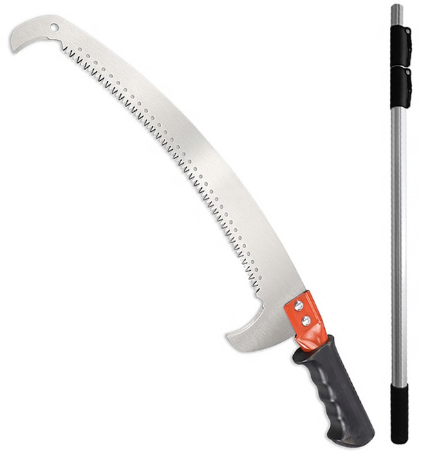 고지톱 전지톱 고지 톱날 전정톱 가지치기 톱 장대 3m 4.5m, 1개