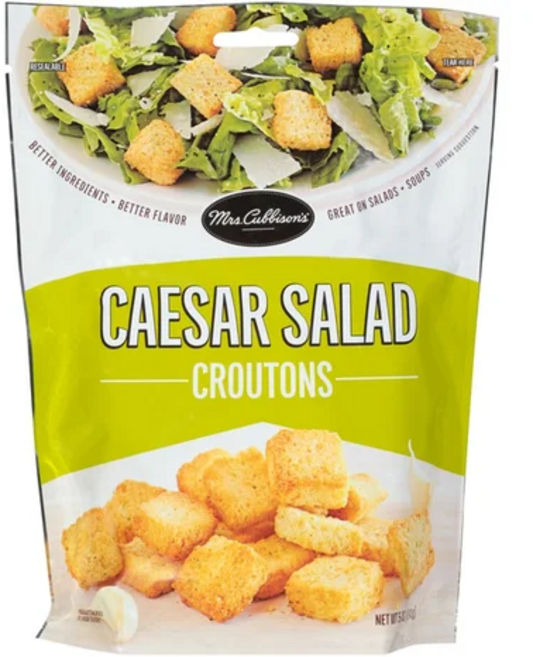 Mrs. Cubbison's 시저 샐러드 크루톤, 142g, 1개