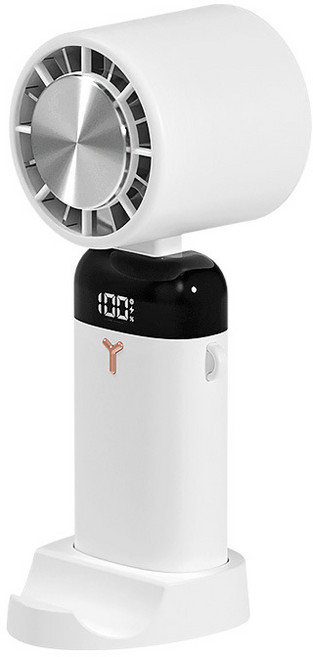 SPEEDBOX 다용도 각도조절 냉각 에어컨 휴대용 탁상용 선풍기 LT-S3213, 화이트, 1개