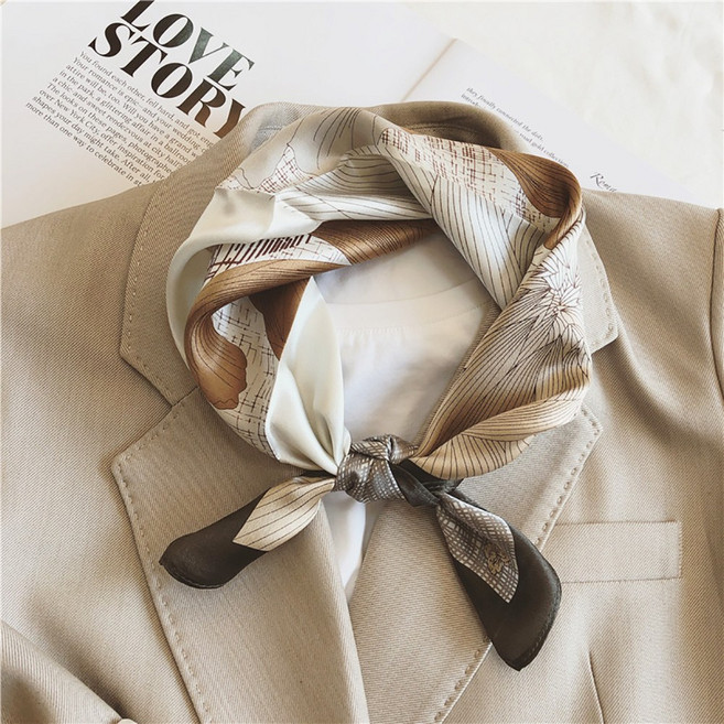 플로렌스 여성 실크 스카프 CNS010