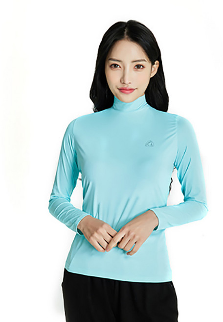 여성골프쿨이너웨어 기능성쿨티셔츠 냉감티셔츠 여성긴팔쿨티셔츠