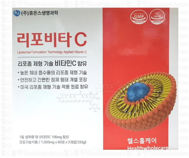 리포비타C 리포솜비타민C 리포좀비타민C, 1개, 120정