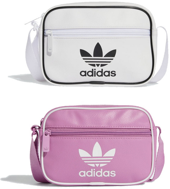 ADIDAS AC MINI AIRL 斜背包, IX7484(白),F, 白