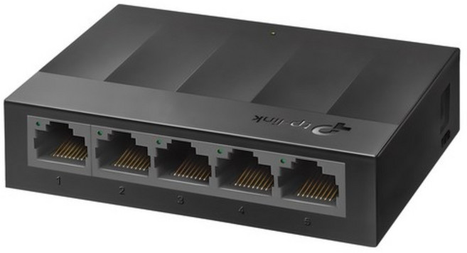 티피링크 기가비트 5포트 데스크탑 스위칭허브, TP LINK LS1005G[블랙], 1개