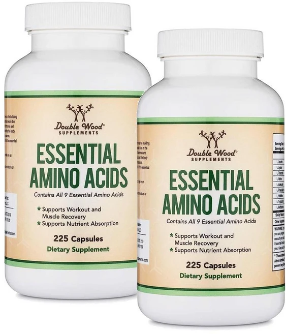 더블우드 에센셜 아미노산 BCAAs 류신 캡슐 Double Wood Essential Amino Acids, 225정, 2개 - 쿠팡