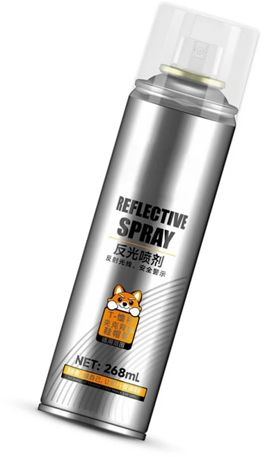 높은 가시성 반사 코팅은 자전거 야간 주행을 위해 방수 268ml를 살포했습니다. - 쿠팡
