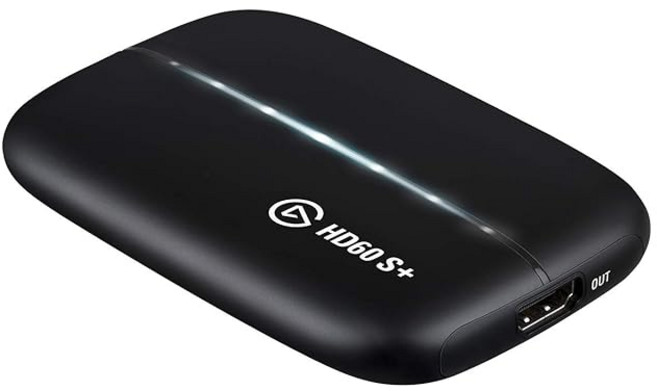 Elgato 게임 캡처 HD60 S+ 소프트웨어 인코딩 식 1080p/60fps 4K60 HDR10 패스 스루 낮은 지연 낮은 대기 시간 USB3.0 Xbox, 1개, 상세페이지 참조, 상세페이지 참조