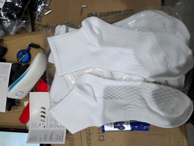 대용량 중목 양말