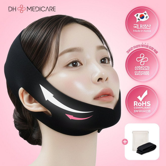 DH메디케어 닥터 리프팅 밴드, 블랙, 1개