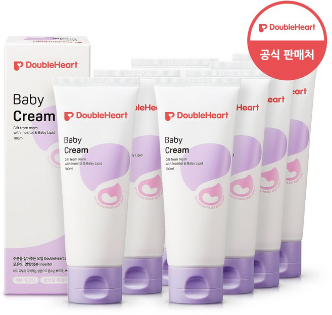 더블하트 베이비 크림 100ml (무향), 7개