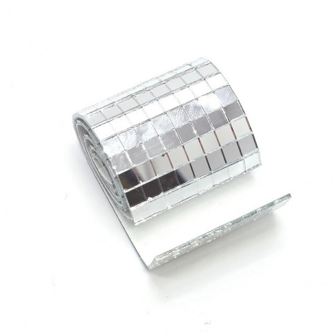 유리 글라스 반사 은색 DIY 테이프 30cm, 기본, 1개