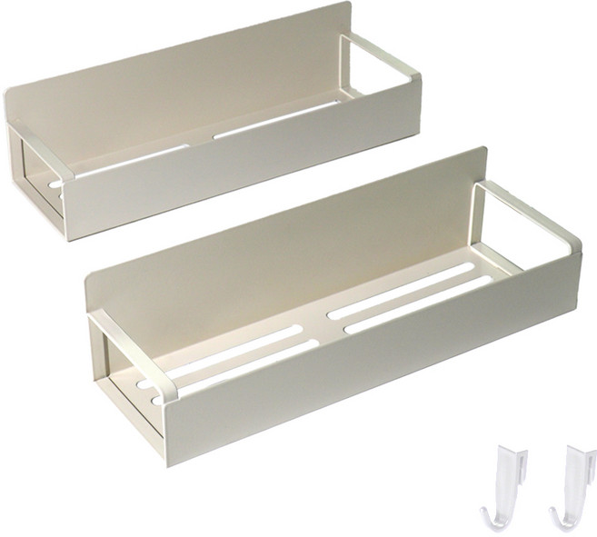 디포아 냉장고 자석선반 초강력 거치대, 2개, 아이보리