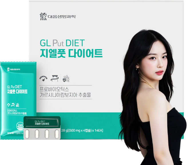 대웅생명과학 지엘풋 다이어트 GLP-1 유산균 (26.08), 1개, 56정
