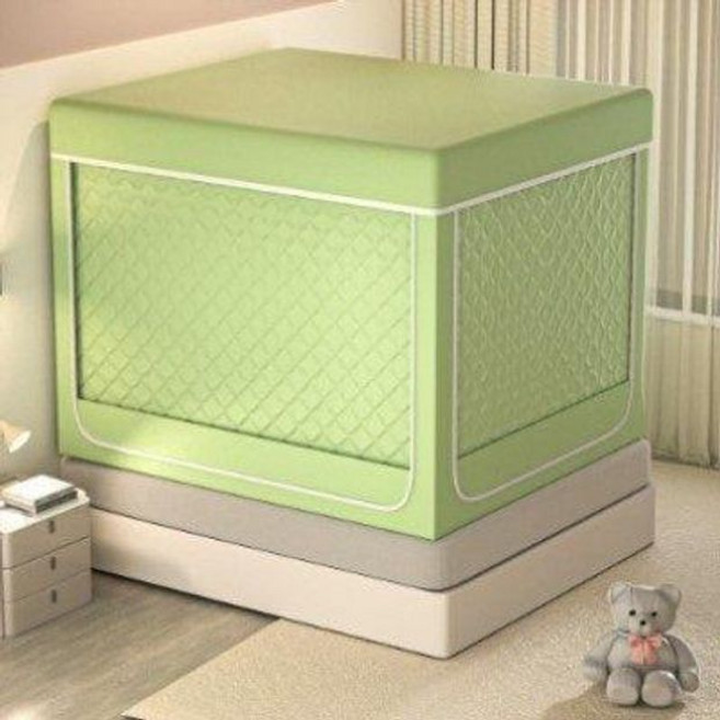 BVKQ난방텐트 방한 커튼 보온 실내 사각 겨울 퀼팅 면 패브릭 방풍 텐트BVKQ