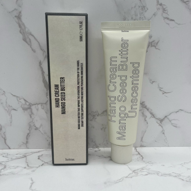 Hetras 芒果籽香氛護手霜 50ml, 1個, NO.00 Unscented, 50g