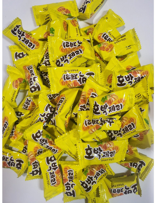 호박 젤리 옛날 쫄깃쫄깃 맛있는 구수한 한천 제리 대용량, 1개, 2kg