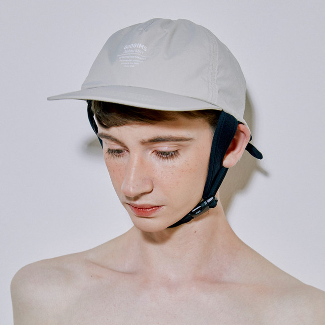 구김스 방수 워터 서퍼 서핑 로고캡, S type, 라이트그레이(LIGHT GREY)