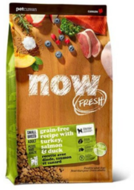 now 어덜트 강아지 그레인프리 스몰브리드 건식사료, 칠면조, 2kg, 4개