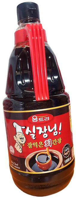 실장님 저염 회 간장 1.9L 소스, 1개