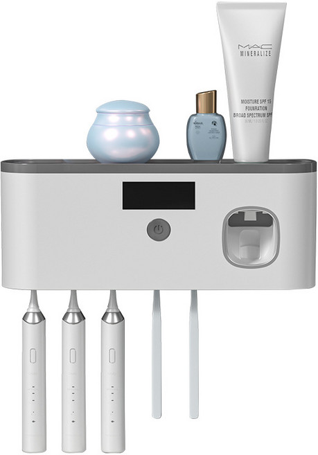 요우브 치솔살균건조기 가정용 무선 칫솔살균기 벽걸이 칫솔 컵홀더 자외선 살균 커플 칫솔소독기 살균칫솔걸이, RA-903