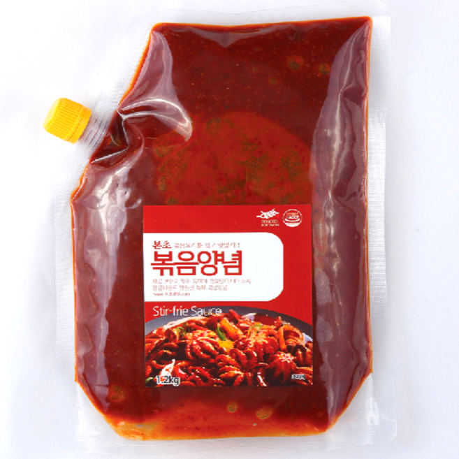 낙지 오징어 쭈꾸미 볶음 양념장, 1개, 1.2kg