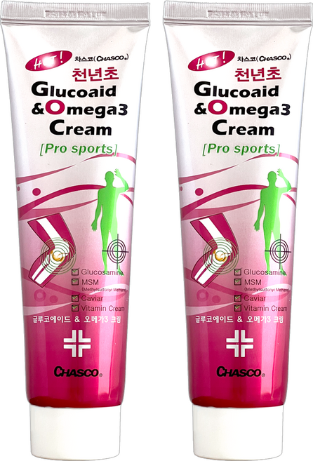 천년초 마사지 크림 1+1, 150ml, 2개