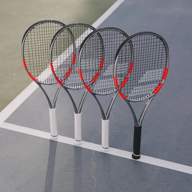 바볼랏 2025 퓨어 스트라이크 GEN4 테니스 라켓 카본 그레이, 1개, 퓨어스트라이크 팀 285g - 쿠팡