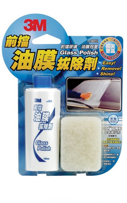 3M 汽車前檔玻璃油膜拔除劑, 150ml, 1組