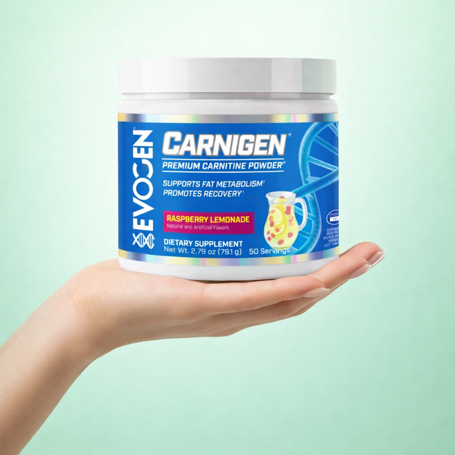 L-카르니틴 엘카르니틴 체중 감량 에보겐 카니젠 카르니틴 파우더 지방 대사 지원 Evogen, 라즈베리 레모네이드