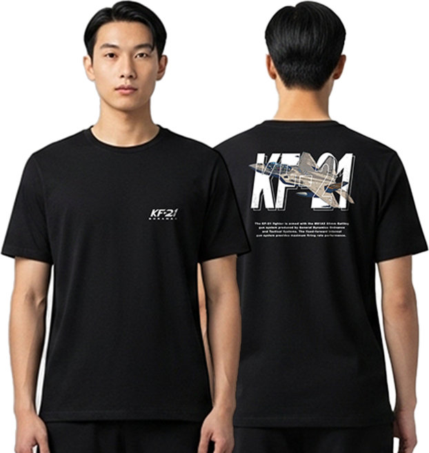 로크택티컬 1+1 국산 KF-21 KC인증 면100% 반팔 로카티 군인티셔츠