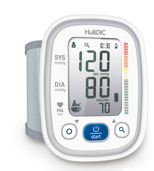 휴비딕 비피첵 더블유피 손목형 자동전자 혈압계 HBP-600, 1개